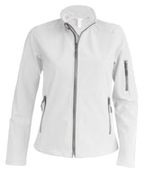 Ladies' softshell jacket — White