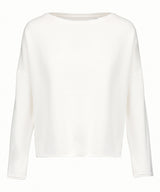Ladies' oversized sweatshirt — Off White
