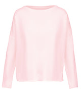 Ladies' oversized sweatshirt — Pale Pink