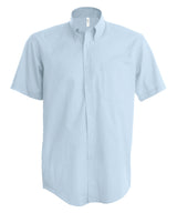 Men's short-sleeved Oxford shirt — Oxford Blue