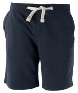 Unisex French terry Bermuda shorts — Navy