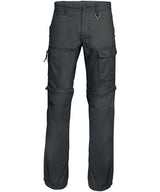 2-in-1 multi-pocket trousers — Black