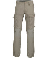 2-in-1 multi-pocket trousers — Dark Beige