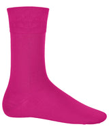Cotton city socks — Fuchsia
