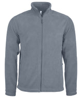 Zip-through microfleece jacket — Convoy Grey