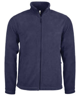Zip-through microfleece jacket — Navy