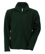 Falco full zip microfleece jacket — Forest Green