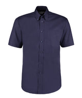 Corporate Oxford shirt short-sleeved (classic fit) — Midnight Navy