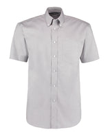 Corporate Oxford shirt short-sleeved (classic fit) — Silver Grey