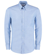 Slim fit workwear Oxford shirt long-sleeved (slim fit) — Light Blue