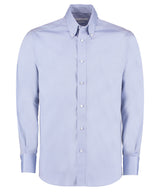 Premium Oxford shirt long-sleeved (tailored fit) — Light Blue*
