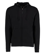 Klassic hooded zipped jacket Superwash® 60° long sleeve (regular fit) — Black