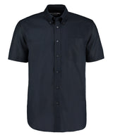 Workplace Oxford shirt short-sleeved (classic fit) — French Navy