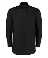 Workplace Oxford shirt long-sleeved (classic fit) — Black