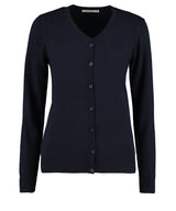 Women's Arundel v-neck cardigan long sleeve (classic fit) — Navy