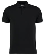 Klassic heavyweight polo superwash® 60°C (slim fit) — Black