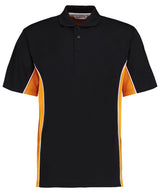 Track polo (classic fit) — Black/Gold/White*