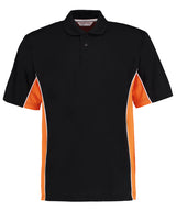 Track polo (classic fit) — Black/Orange/ White*