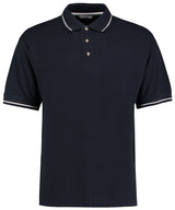 St Mellion polo (classic fit) — Navy/White