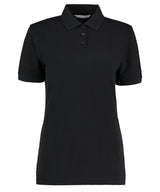 Klassic polo women's with Superwash® 60°C (classic fit) — Black*