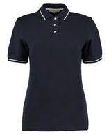 Women's St Mellion polo (classic fit) — Navy/White