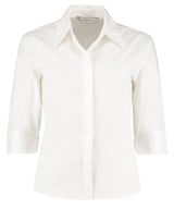 Contiental ¾ sleeve blouse womens — White