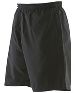 Women's microfibre shorts — Black