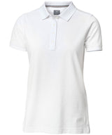 Women’s Yale – the luxurious classic polo — White*