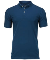 Harvard classic – stretch deluxe polo — Indigo Blue
