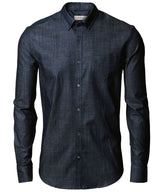 Torrance slim fit – raw and stylish denim shirt — Indigo Blue