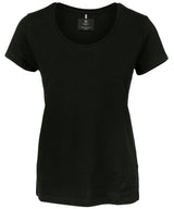 Women’s Danbury – the piqué tee — Black