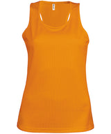 Ladies' sports vest — Orange