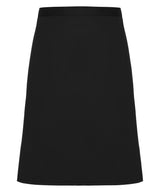 Cotton waist apron, organic and Fairtrade certified — Black