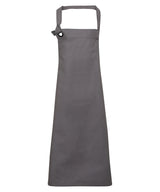 Calibre heavy cotton canvas bib apron — Dark Grey