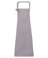 Calibre heavy cotton canvas bib apron — Silver