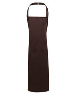Kids bib apron — Brown