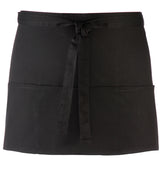 Colours 3-pocket apron — Black