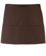 Colours 3-pocket apron — Brown