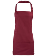 Colours 2-in-1 apron — Burgundy