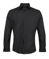 Supreme poplin long sleeve shirt — Black