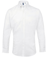 Signature Oxford long sleeve shirt — White