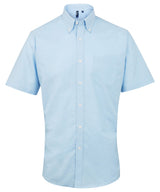 Signature Oxford short sleeve shirt — Light Blue