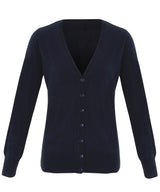 Women's 'essential' acrylic cardigan — Navy