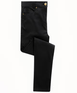 Women's performance chino jeans — Black