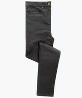 Women's performance chino jeans — Charcoal