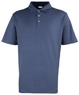 Studded polo — Navy