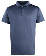 Coolchecker® studded polo — Navy