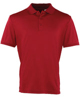 Coolchecker® piqué polo — Burgundy