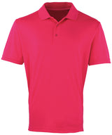 Coolchecker® piqué polo — Hot Pink