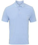 Coolchecker® piqué polo — Light Blue